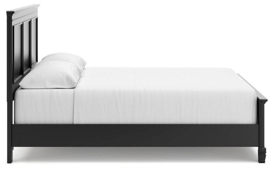 Cama con paneles tamaño California King Lanolee, cómoda, arcón y 2 mesitas de noche - image 20