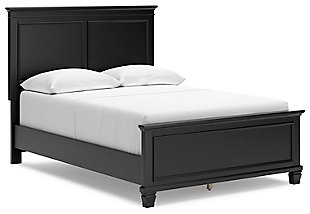 Lanolee Full Panel Bed, Black, large