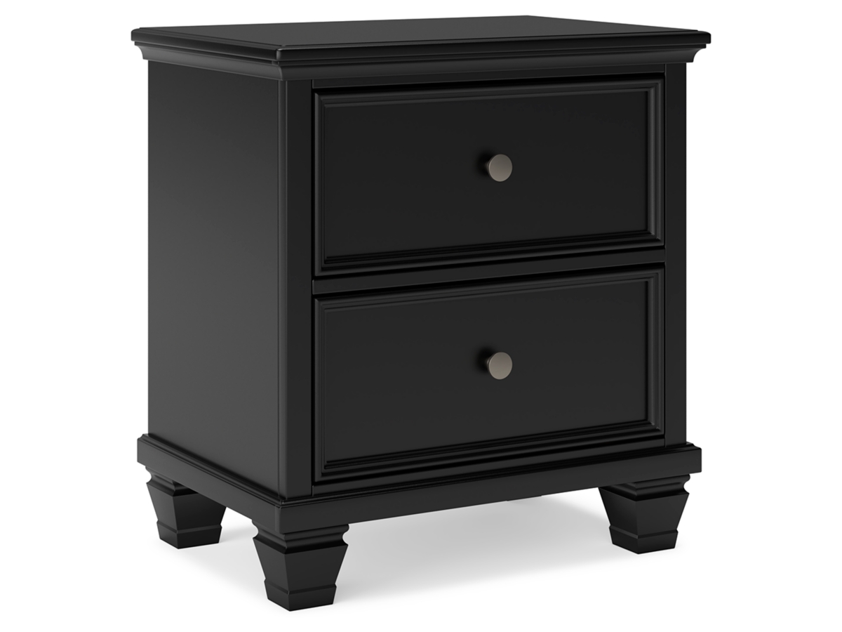 Lanolee Nightstand - Black Lanolee Nightstand - Black