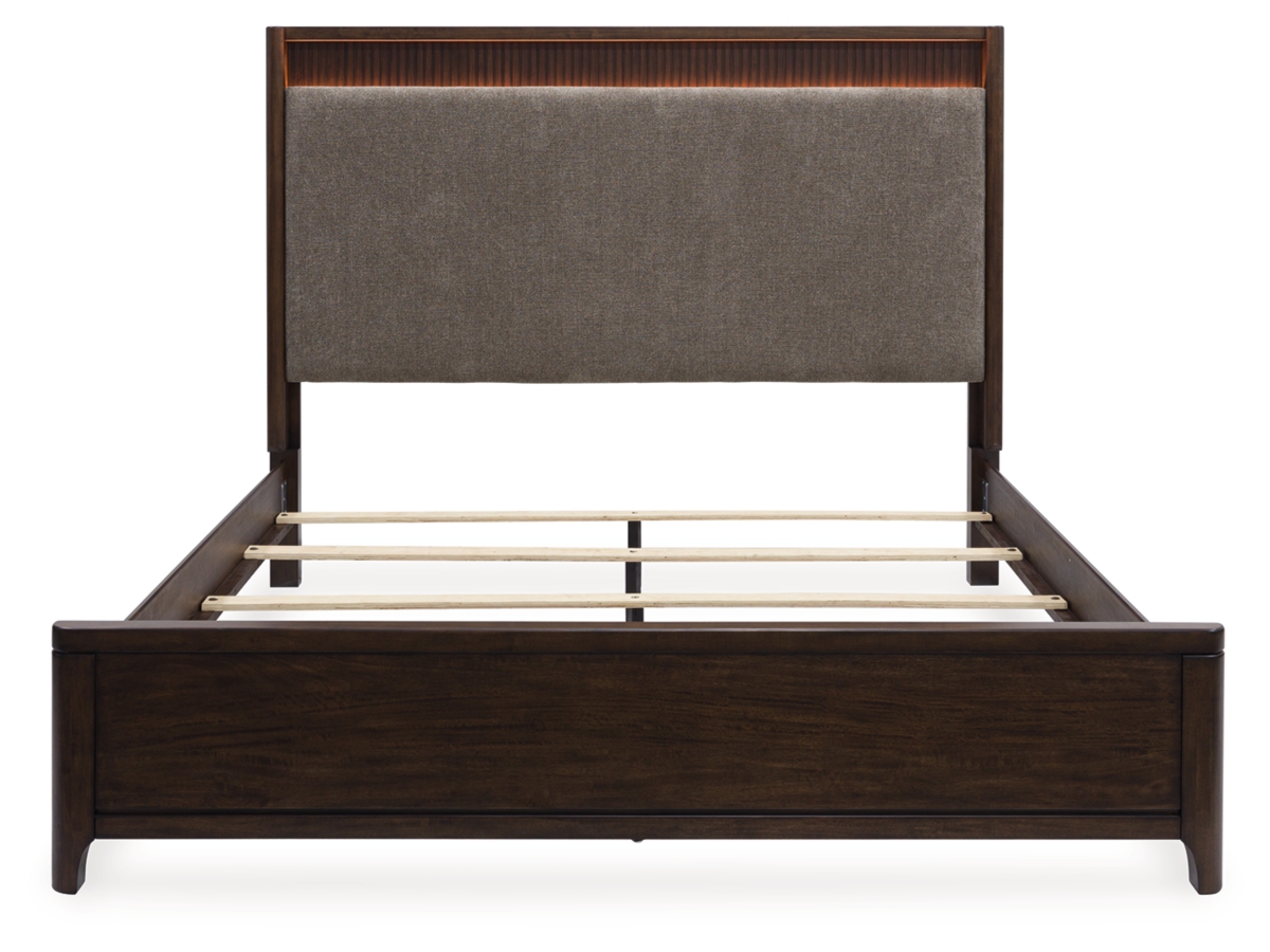 Ashleyページ Korestone Queen Upholstered Panel Bed | Ashley