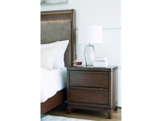 Korestone 26" 2 Drawer Charging Nightstand