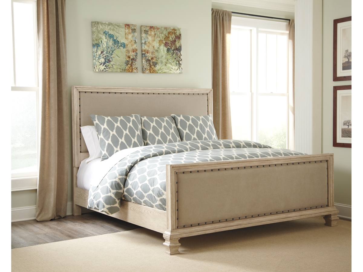 Demarlos Upholstered Bed | Ashley