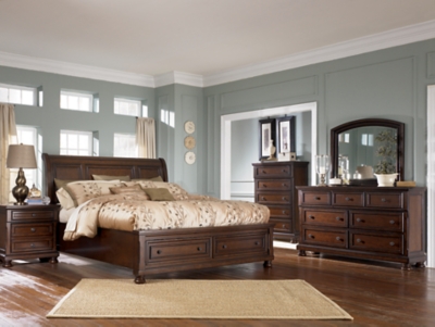 Porter King Sleigh Bed Ashley Furniture Homestore
