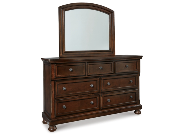 Ashley ドレッサー・鏡台 チェスト Lavinton 7 Drawer Dresser and Mirror | Ashley