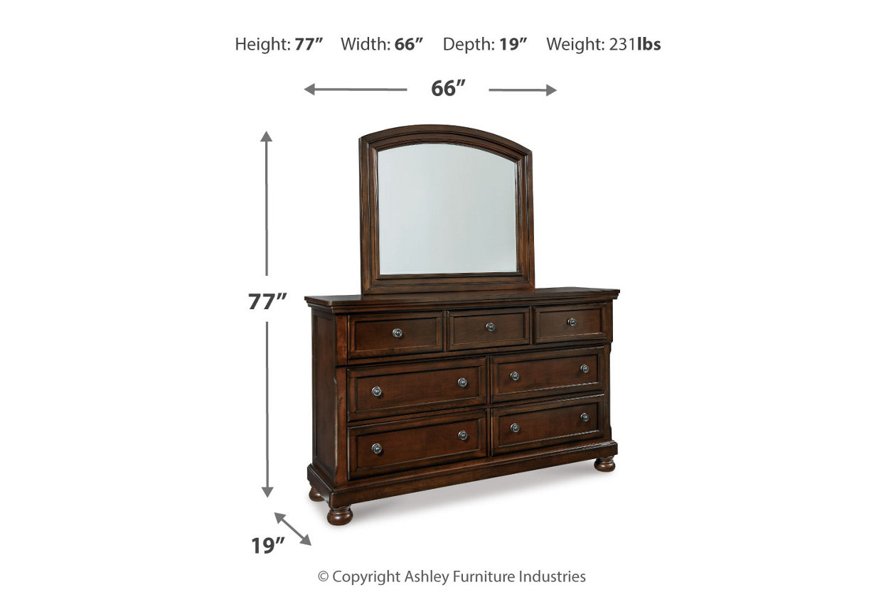 Porter Dresser And Mirror Ashley Furniture Homestore