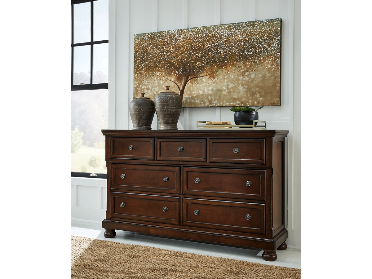 Porter Dresser - Rustic Brown
