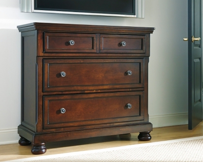 porter media chest | ashley furniture homestore