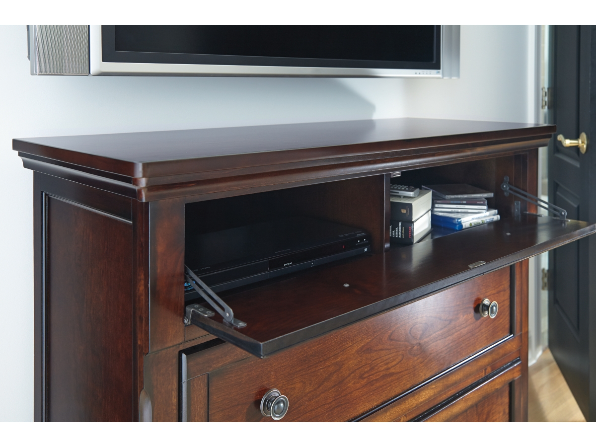 Ashley furniture media chest discount