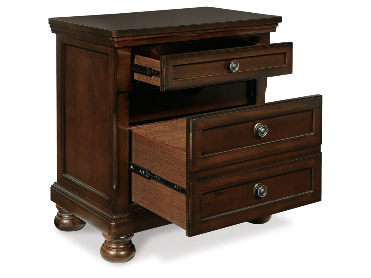 Porter Nightstand - Rustic Brown Porter Nightstand - Rustic Brown