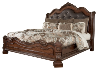 ledelle queen sleigh bed | ashley furniture homestore