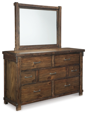 Ashley furniture 2024 wood dresser