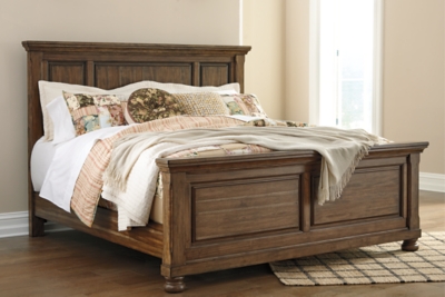 alexee king panel bed