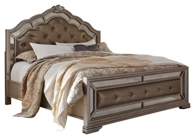 Birlanny Queen Panel Upholstered Bed | Ashley Furniture ...