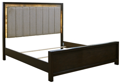 Maretto King Upholstered Panel Bed