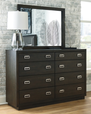 Hyndell 8 Drawer Dresser And Mirror Ashley Furniture Homestore