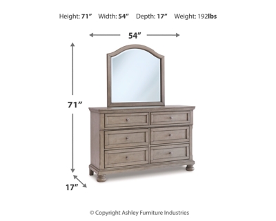 Lettner Dresser and Mirror, , large