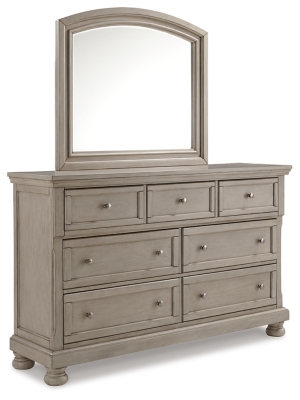 Porter 7 Drawer Dresser and Mirror