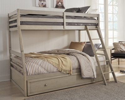 1 twin bunk bed