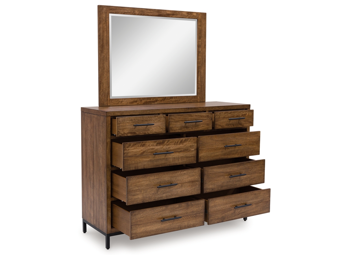 Steenlage 9 Drawer Dresser and Mirror | Ashley
