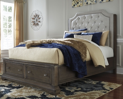 Mikalene California King Panel Bed with Storage