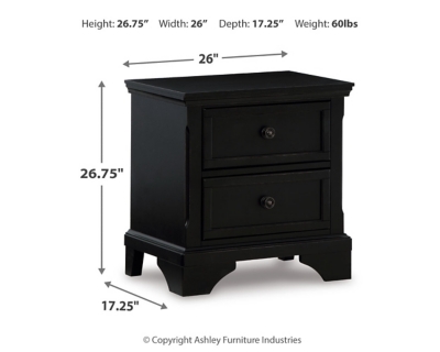 Chylanta Nightstand, , large