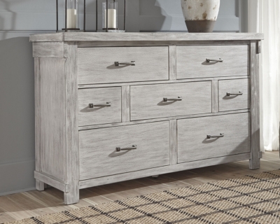 Ashley furniture white deals dresser