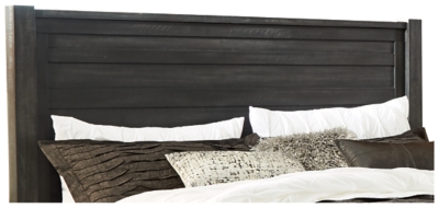 Baylow Queen Panel Headboard, Black, large