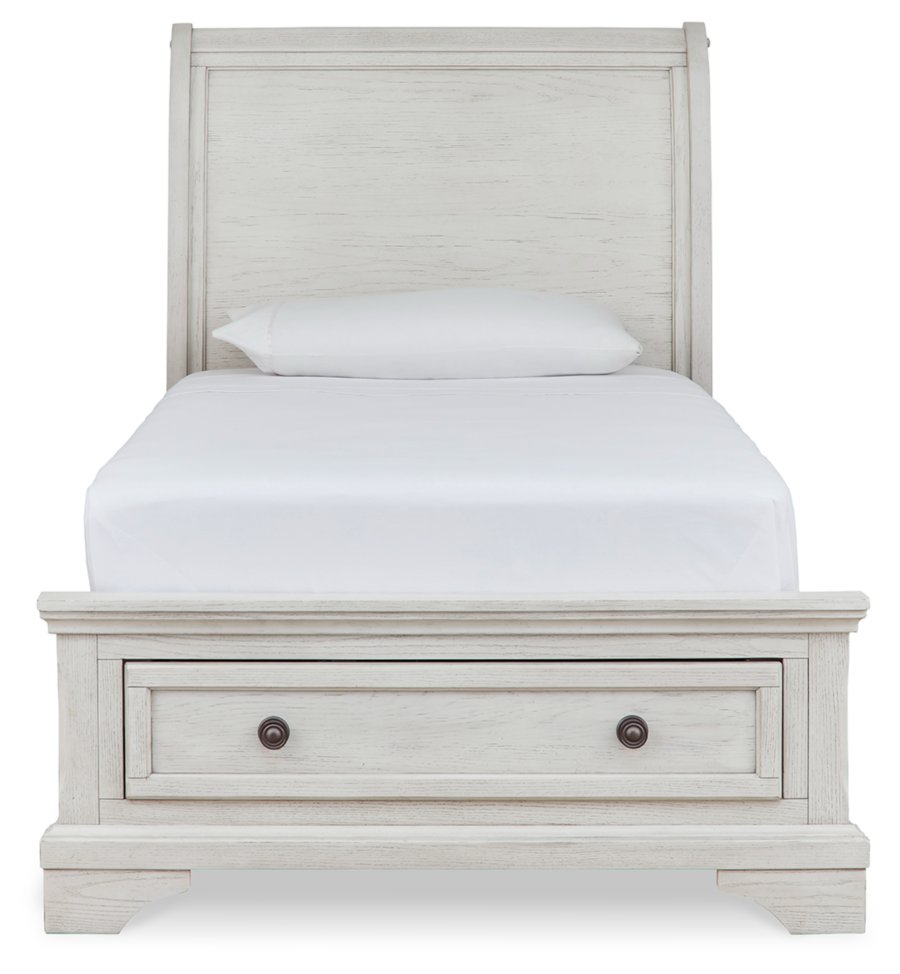 Cama trineo de almacenamiento, cómoda y mesita de noche Robbinsdale Twin - image 7