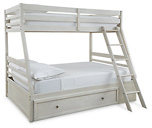 Robbinsdale Twin over Full Bunk Bed with Storage, , large