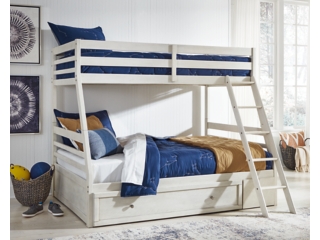 Robbinsdale Twin over Full Bunk Bed with 1 Storage Drawer