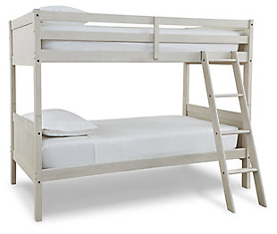 Robbinsdale Twin/Twin Bunk Bed with Ladder, , large