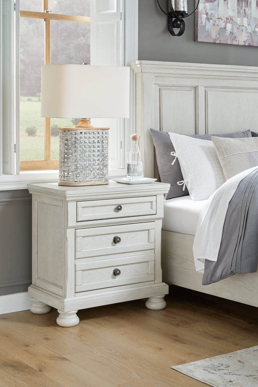 Cama trineo de almacenamiento, cómoda y mesita de noche Robbinsdale Twin - image 18