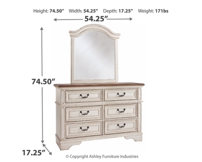Realyn Dresser and Mirror, , large