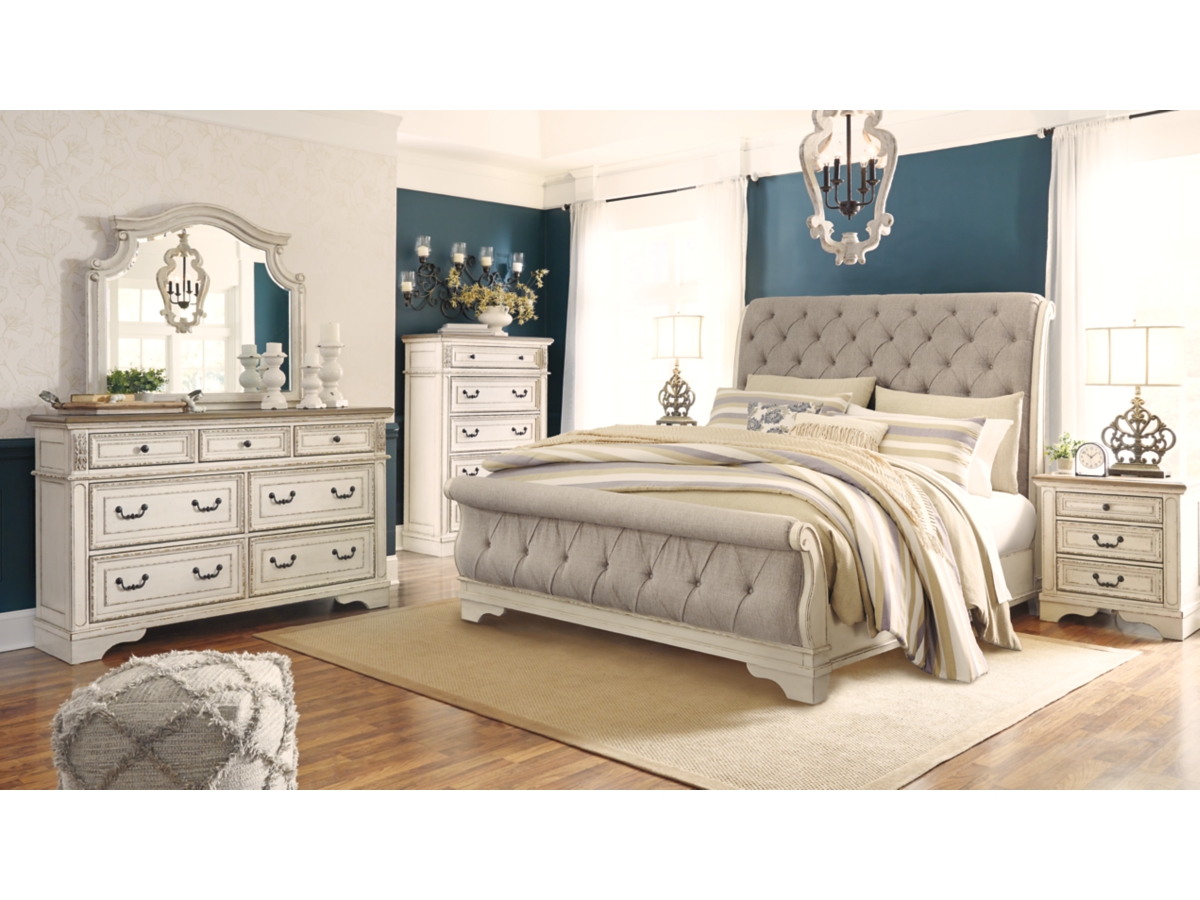 Realyn king bed ashley outlet furniture