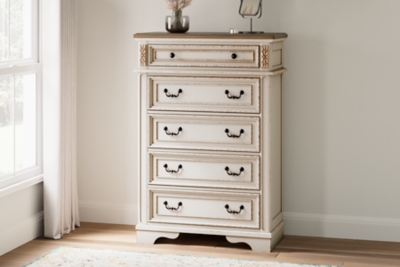 Realyn Chest of Drawers, Two-tone, large