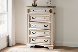 Realyn Chest of Drawers, Two-tone, rollover