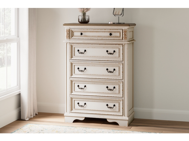 Realyn 5 Drawer Chest of Drawers | Ashley