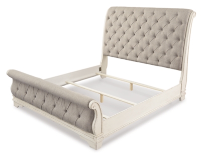 Lifestyle 4937 573349353 Queen Sleigh Bed with Tall Legs