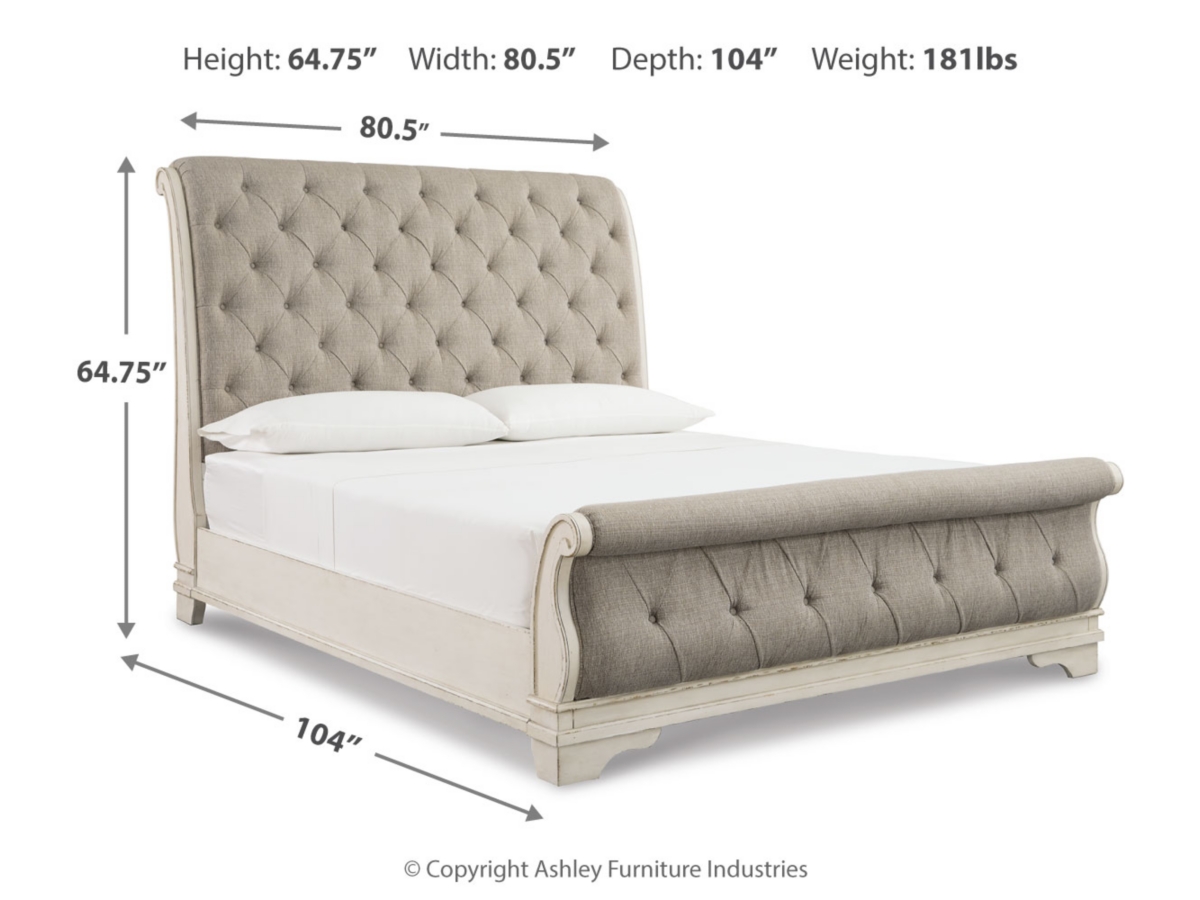 Realyn king bed ashley outlet furniture