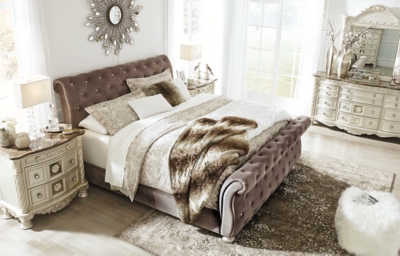 Cassimore Queen Upholstered Bed Ashley Furniture Homestore