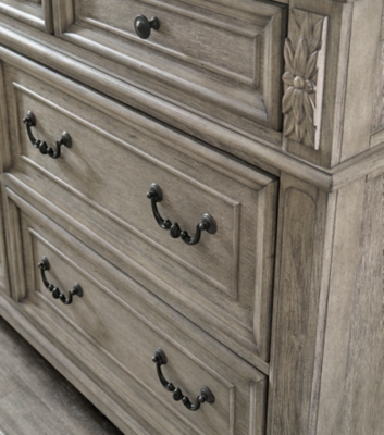 Porter 7 Drawer Dresser and Mirror