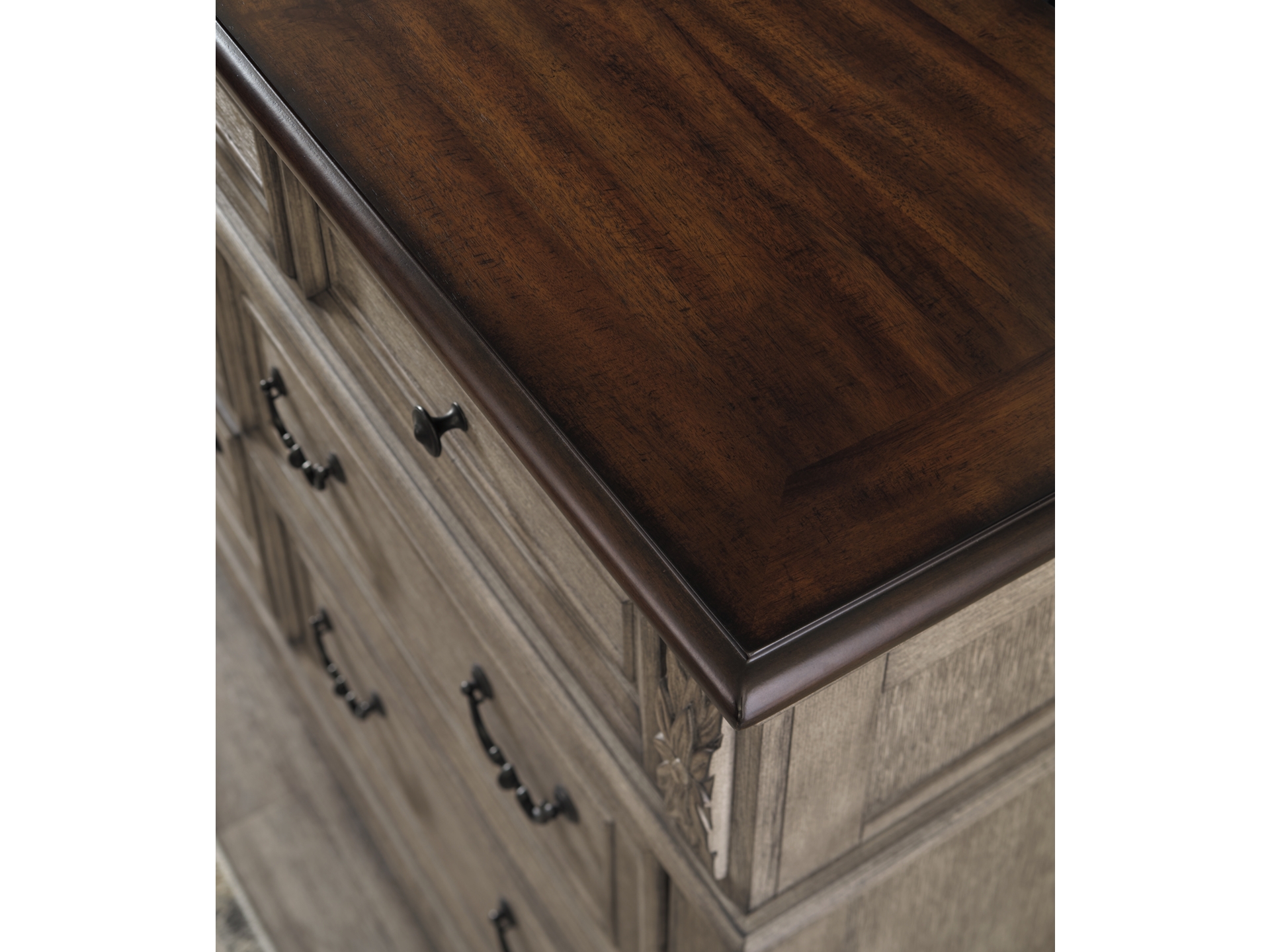 Image 2 of Lodenbay Upholstered Panel Bed set 