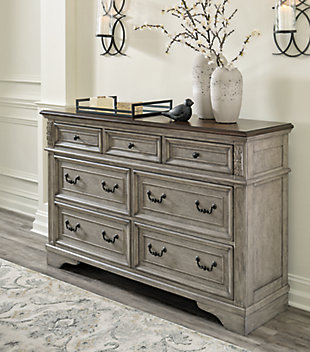 Lodenbay Dresser, Antique Gray/Brown, rollover