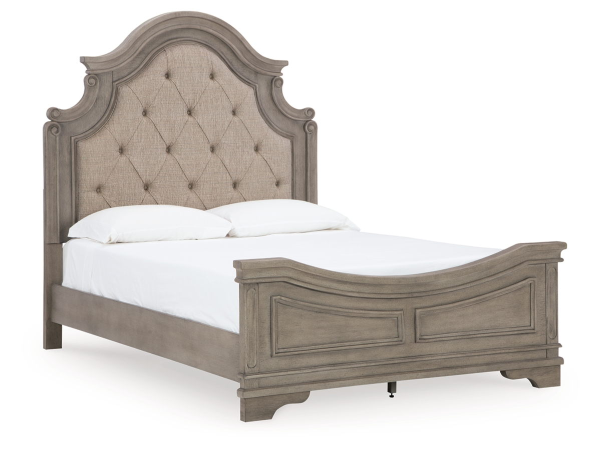 Lodenbay Queen Panel Bed - Antique Gray Lodenbay Queen Panel Bed - Antique Gray