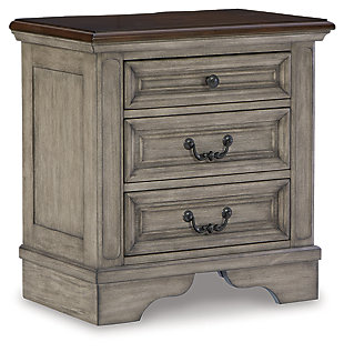 Lodenbay Nightstand, Antique Gray/Brown, large