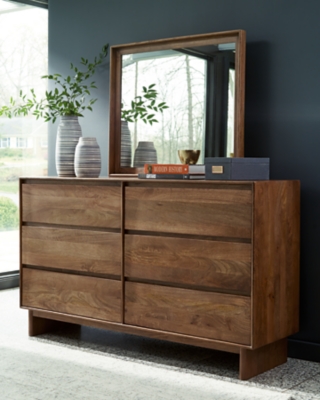 Isanti Dresser and Mirror, , rollover