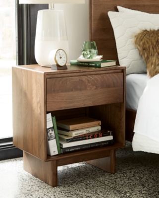 Millennium® By Ashley® North Shore Dark Brown Nightstand, Urner's