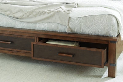 Wyattfield California King Panel Bed with Storage