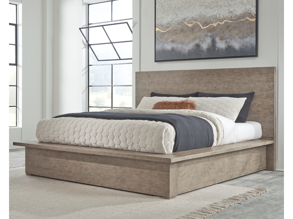 Langford king deals upholstered bed