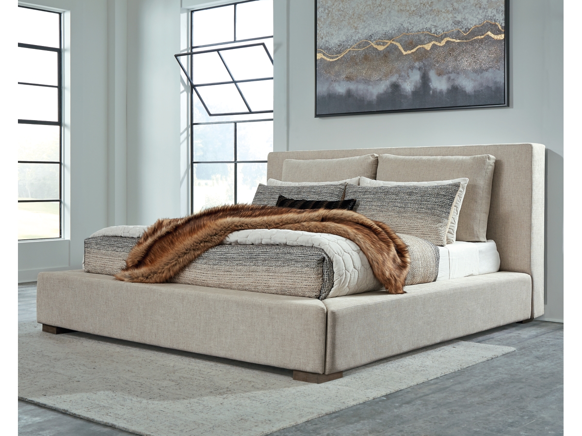 Ashley willenburg deals queen upholstered bed